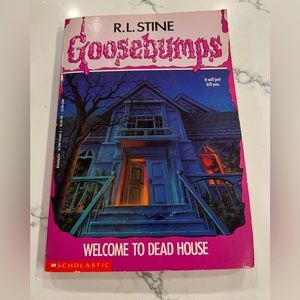 Goosebumps Welcome To Dead House 1ST ED 7th PRINT 1992 Unnumbered Good/VG
